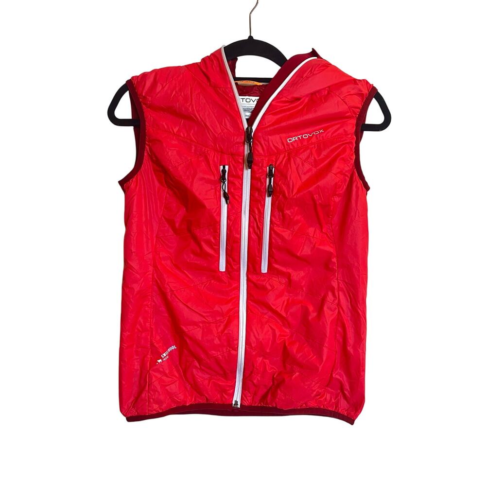 Ortovox Women's Red Wool Puffy Vest